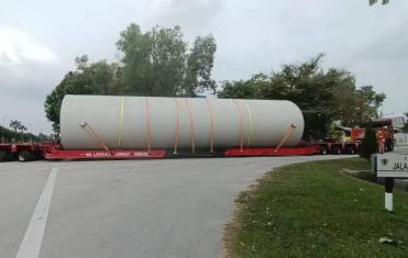 马来西亚单体最大的承压蓄冷罐（数据中心备
